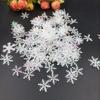 DIY Artificial Snowflakes Glitter Snowflake Sequins Christmas Snowflakes Confetti  Party