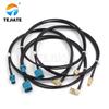 Fakra-z Female to Female Jack Single Pin LVDS Crimp RG174 Coaxial RF Cables for Car GPS Camera WIFI Antenna