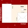 Merry Christmas Greeting Card With Envelope 3D Pop UP Santa Snowman Christmas Tree Friends Family Xmas Gifts Wishes Postcard