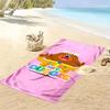 Hey Duggee Print Beach Towel, Large Soft Quick Dry Towel for Beach Camping Swimming
