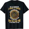 NEW LIMITED! Funny Cancer Character Horoscope Cancer Gift Tee - MADE IN USA