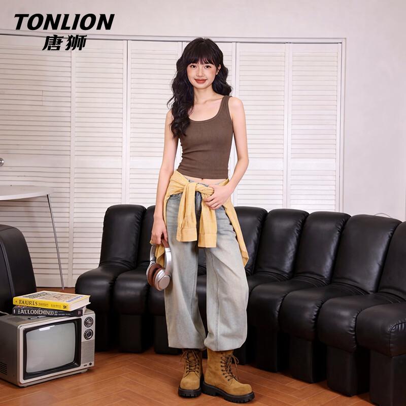 

Женский приталенный топ-майка TonLion M
