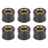 F FIERCE CYCLE Motorcycle Rear Shock Bushing Shock Absorber Bush Shock Absorber Cushion Rubber Ring 6pcs 12mm