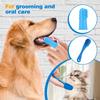6PCS Pet Grooming Kit Silicone Dog Washing Gloves Dog Toothbrush Finger Dog Bath Gloves for Dog Cat Bathing Massaging & Grooming