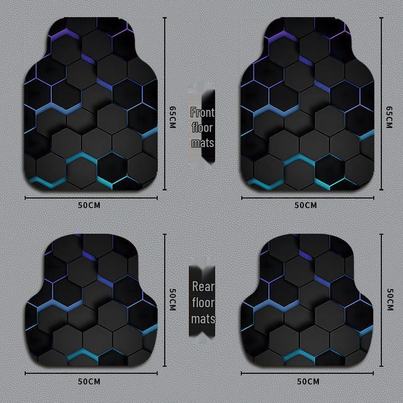 Diatomaceous Earth Car Mats: Absorbent, Wear & Stain-Resistant, Removable, Decorative, Universal Fit