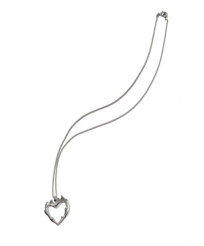 Wondervisitor Burning Heart Necklace