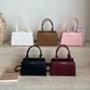 Casual Handbag Women's Small Square Bag New Fashionable Texture Messenger Bag Splicing Niche Bag