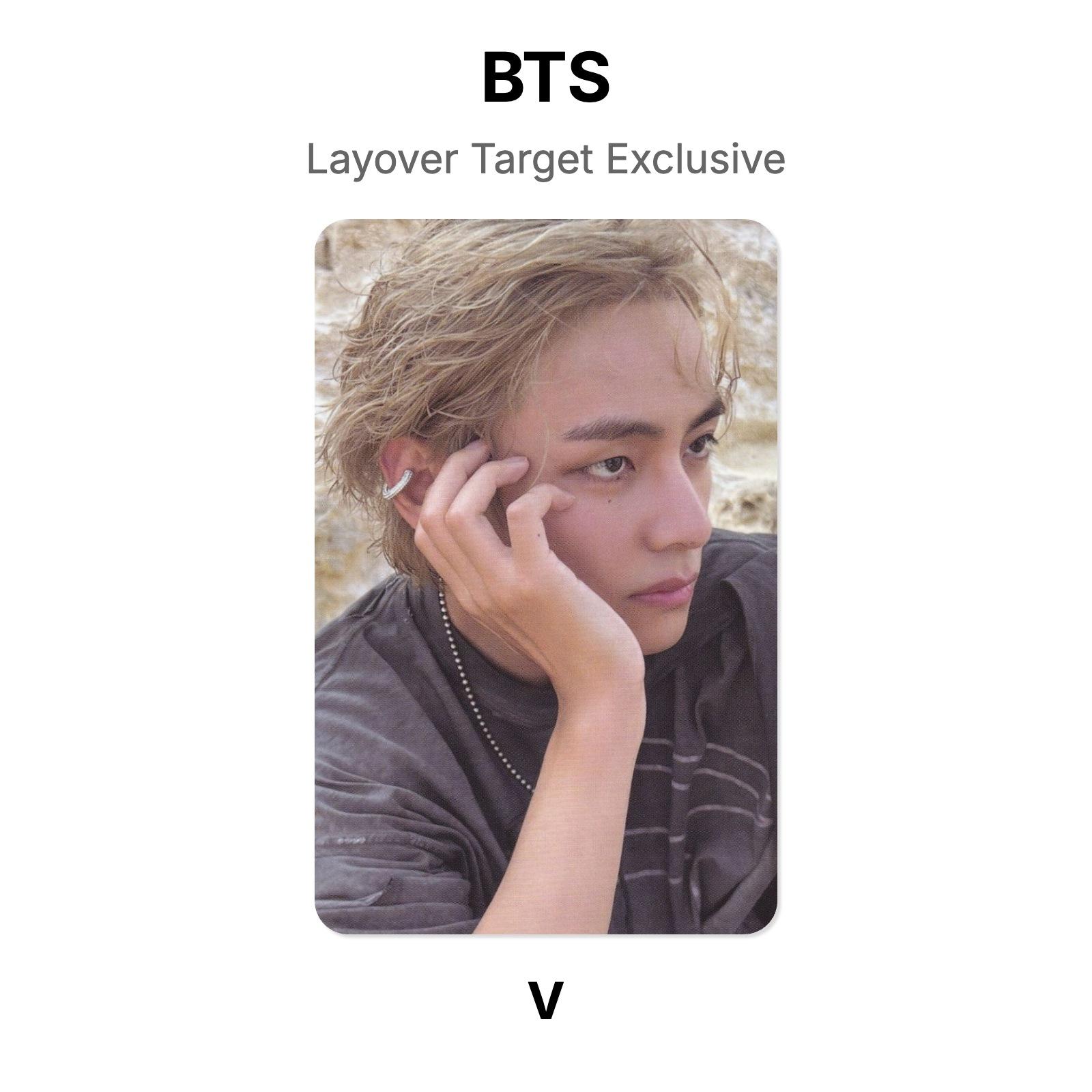 BTS V Layover Target Exclusive Official Photocard V