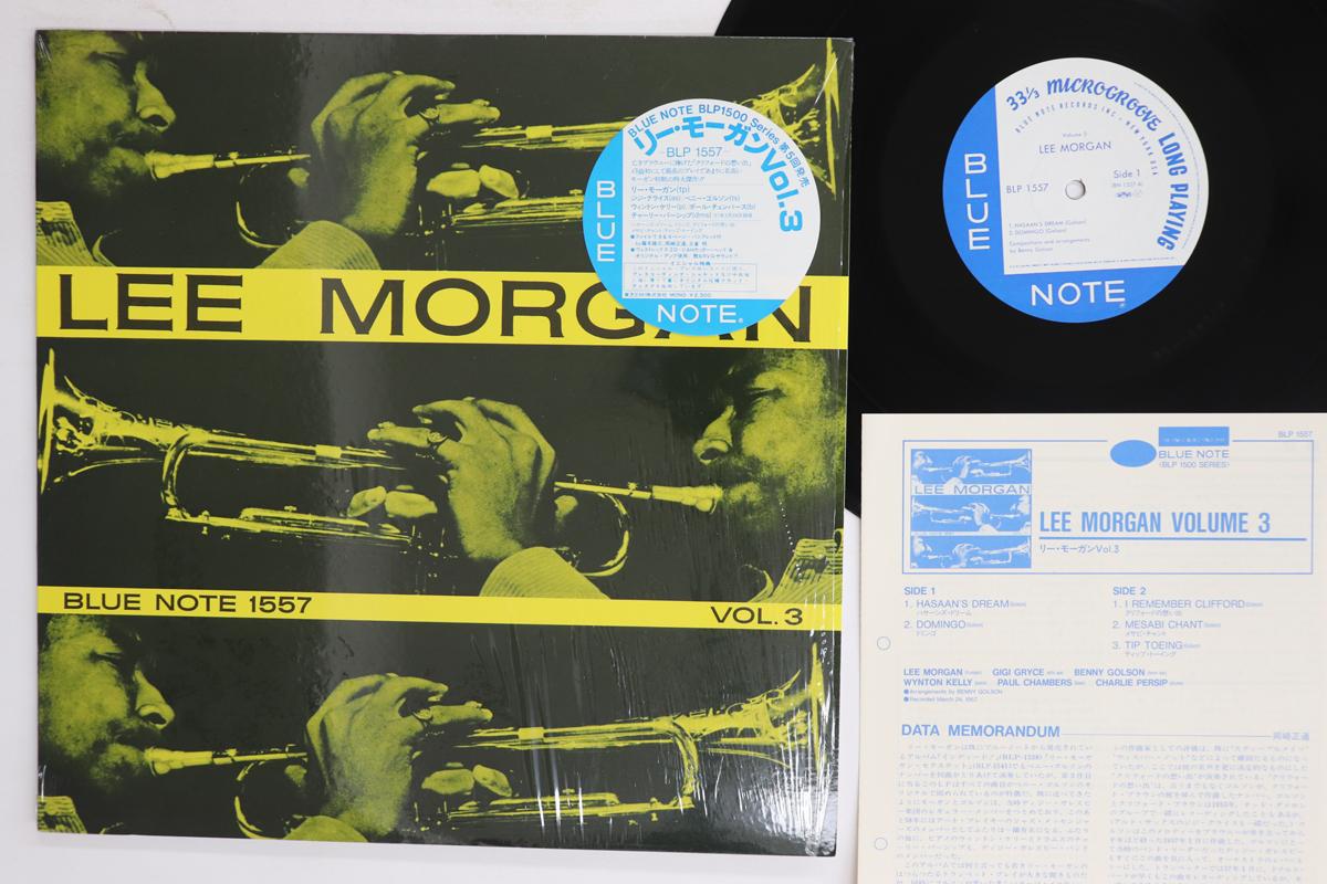 LP Record LEE MORGAN Vol. 3 BLP1557 BLUE NOTE 1984 Japan Jazz Used