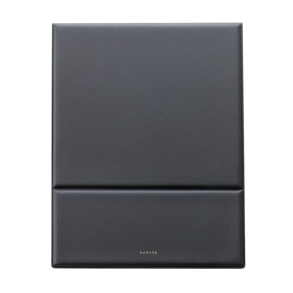 Napure Folding Mirror L Black Folding Mirror Folding Makeup Mirror Tabletop Mirror Compact Slim Makeup Mirror Napure Mirror that reflects your natural