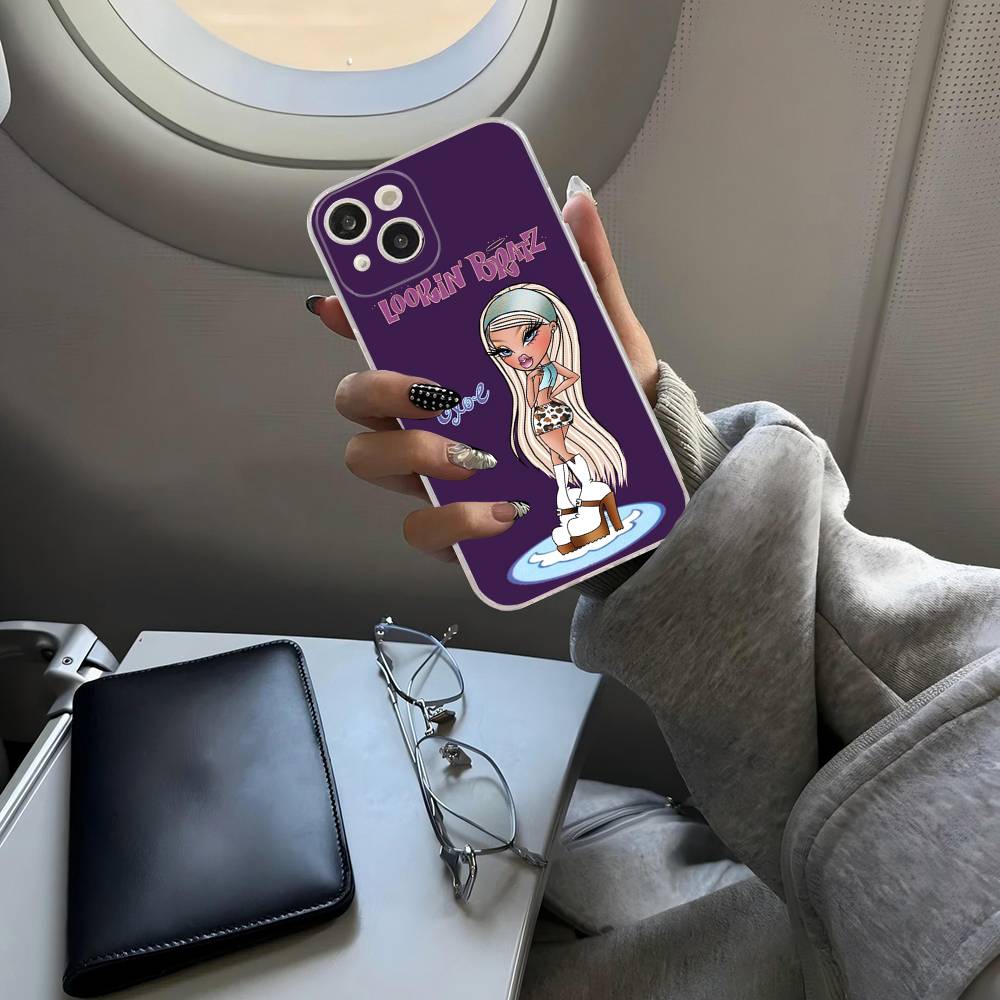B-Bratzs Phone Case For iPhone 17 16 15 14 13 11 12 Pro Max 16 Plus Transparent