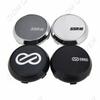 4PCS OD 68MM / ID 64MM Sport Wheel Center Cap XXR SSR ENKEI Racing Emblem Sticker Wheel Cover Cap Hubcaps Car Styling