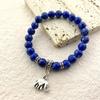 Lucky Natural Stone Beaded Bracelet Fashion Cute Elephant Unisex Bracelet Jewelry Bracelet