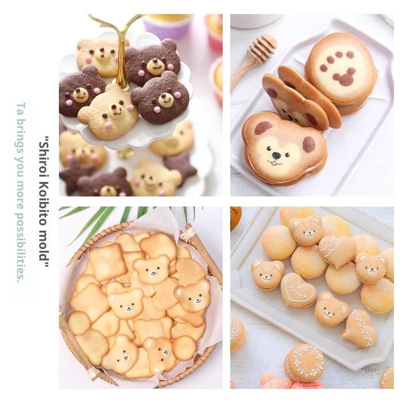 1Pcs Japanese Cookie Mold Silicone Cookie Mold Dacquoise Mold Chocolate Cake Decorating Kitchen Accessories Tool