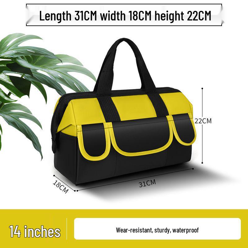 

Прочная холщовая сумка для инструментов электрика – Очень толстая, большой вместимости, портативная и износостойкая для деревообработки и ремонта