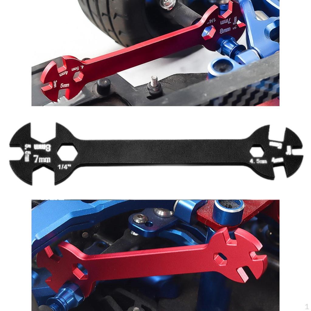 RC Car Opens End Wrench Aluminum Alloy Accessories High Performance Versatile Portable Sturdy