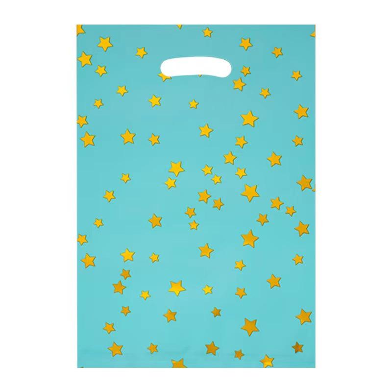 Pentagram Solid Color Gift Bags for Weddings, Birthdays, and Parties
