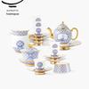 Yongfengyuan 'Peace Over Seas' 21-Piece Ceramic Gongfu Tea Set