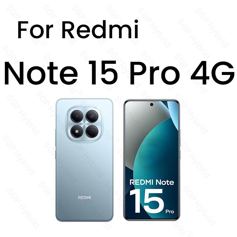 For Redmi Note 15 Pro 5G 4G Case Clear Crystal TPU Soft Cover Redmy Note15Pro Note15 Pro+ Pro Plus Transparent Shockproof Coque