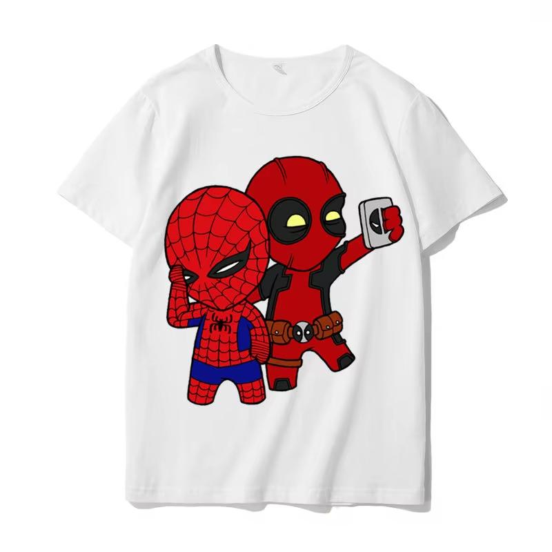 

Marvel Avengers Super Heroes Team Printed Cotton TShirt for Unisex Casual Short Sleeve Shirt M