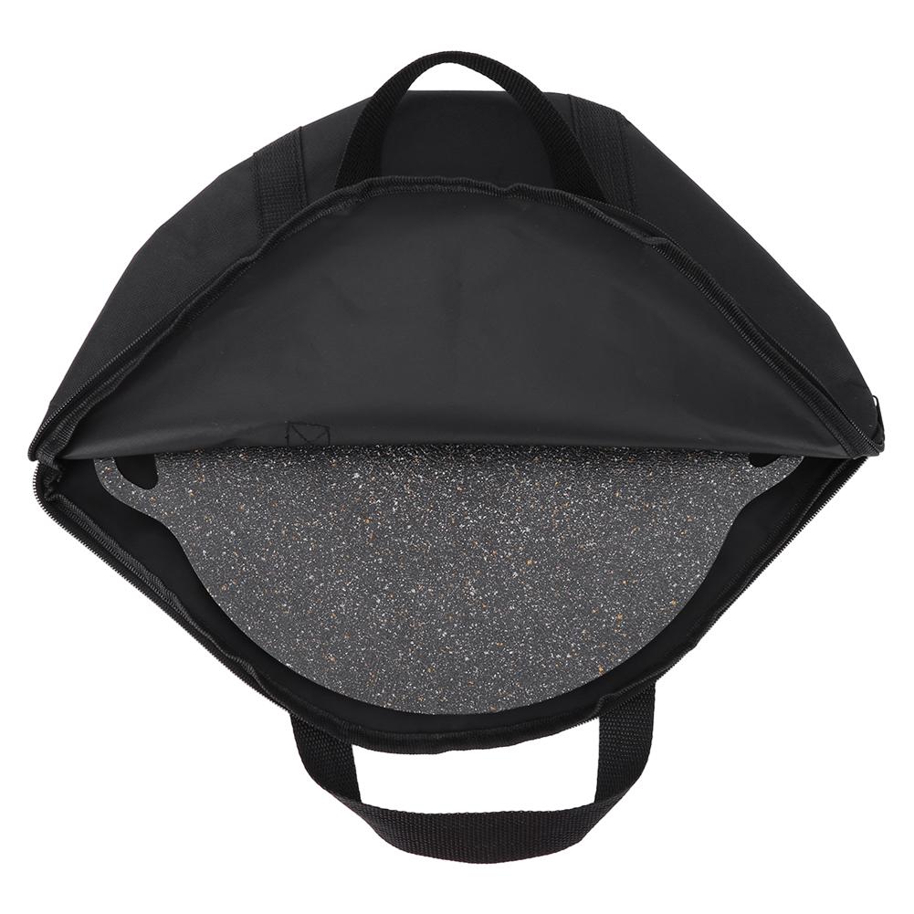 Baking Pan Storage Bag with Handle 600D Oxford Grilling Pan Pouch Waterproof Camping Frying Pan Bag Outdoor BBQ Tool for Kitchen