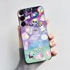 For Samsung Galaxy A26 A36 A56 5G Casing New Design 2024 Heart Printed Black Matte Soft Silicone Protective Cover Case