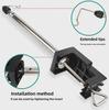 Electric Grinder Telescopic Bracket with Hook - Small Desktop Workbench Support (300g)
