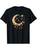 Galaxy Night Sky Moon Lunar Stars Love T-Shirt