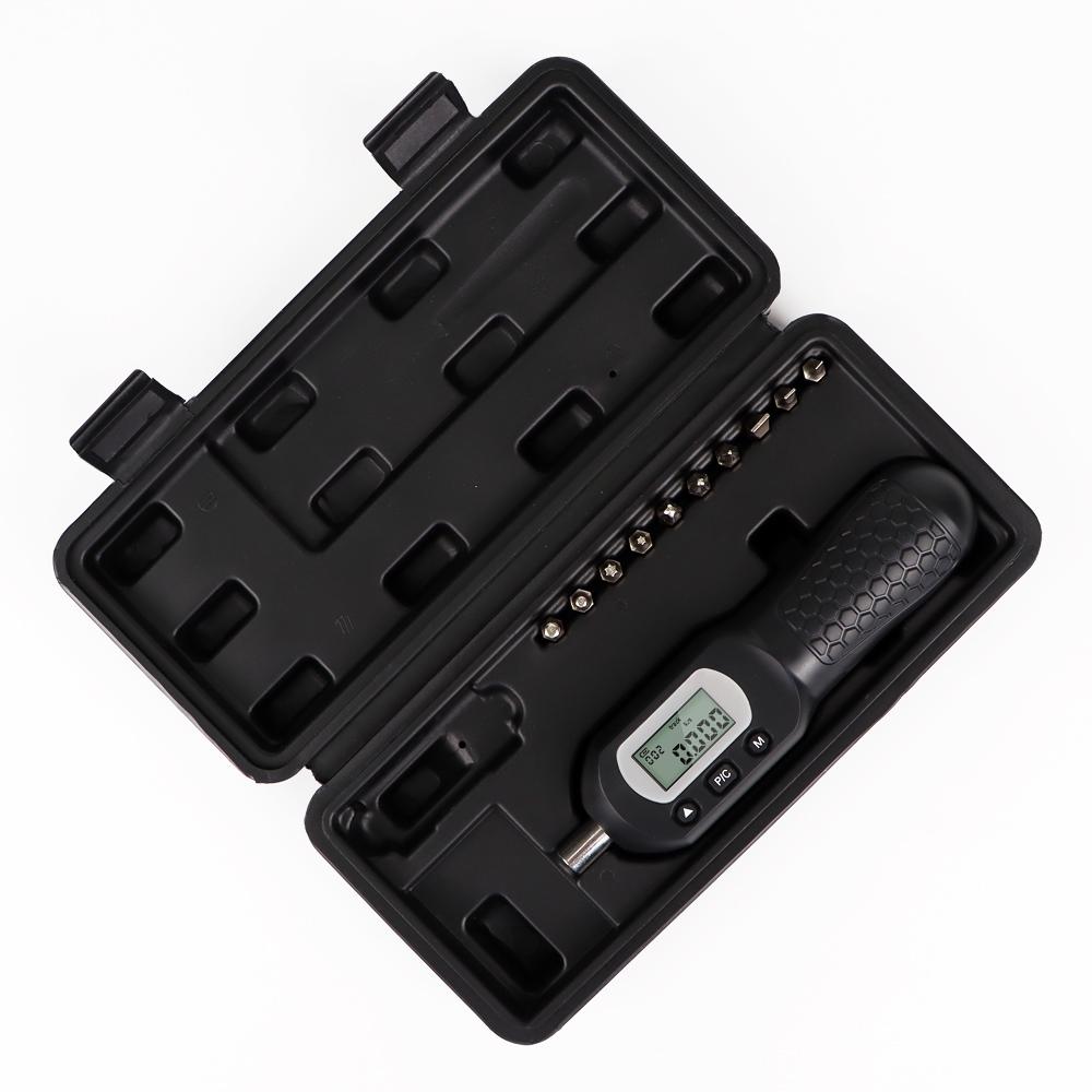 0.4-4N.m Digital Torque Driver ANS-Y-4 Preset Torque Wrench Adjustable Auto Repair Torque Screwdriver with10 Batch Heads