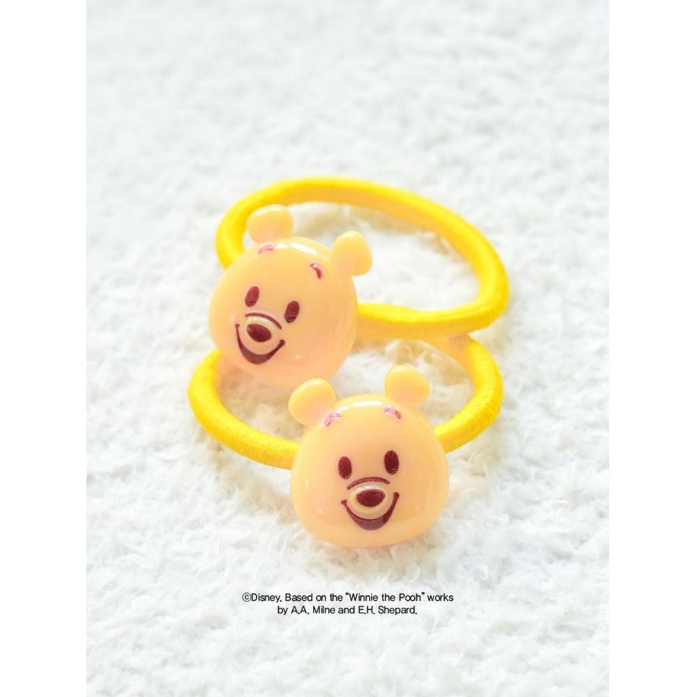 Daiso Disney Winnie Puuh Mini Haargummi 2er-Pack