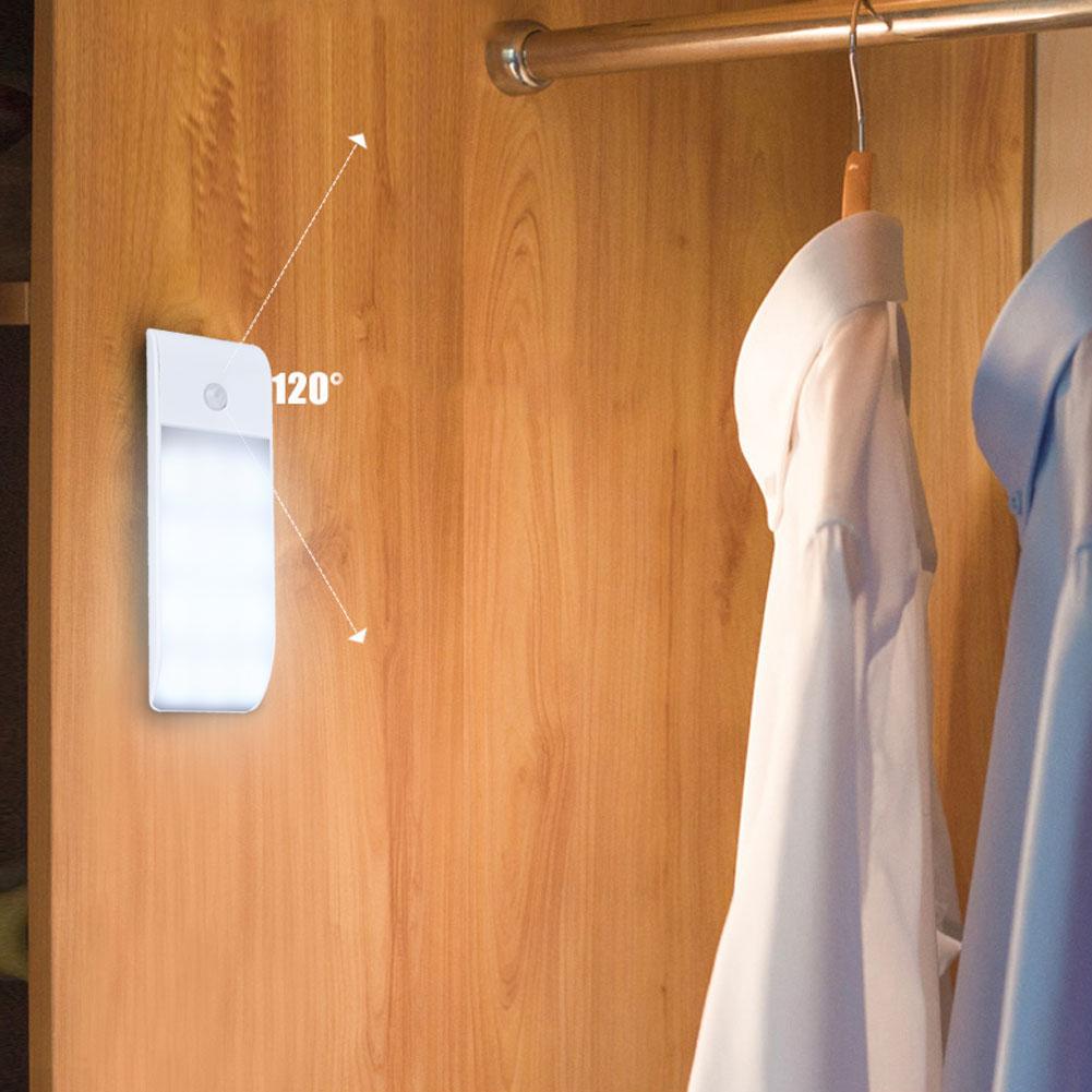 Motion Sensor LED Sensing Light Infrared Closet Motion Detector Wall Lamp for Home