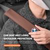Leather Car Seat Belt Shoulder Protector Extended Decoration For BMW E90 E60 E46 E39 F30 F10 E87 X3 X4 X5 X1 G30 G20 TE8