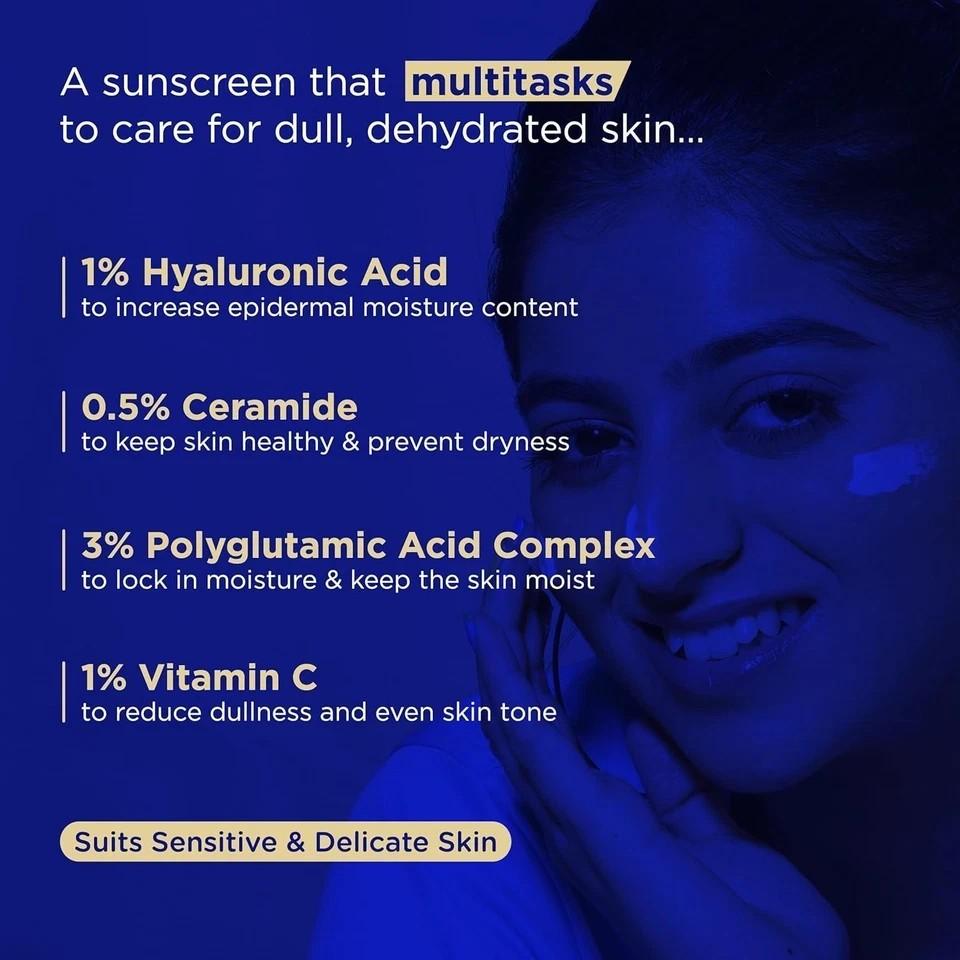 Undry Hydrating Sunscreen For Dry Skin 50gm