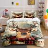 Elegant Deer In Winter. Bedding Sets Duvet Cover Sets Duvet Covers Pillowcases(1*Duvet Cover 2*Pillowcases Without Duvet Insert)