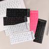 1Pc Arabic Keyboard Stickers Language Letter Universal Language Keyboard Cover For Laptop Pc Dust Protection Cover