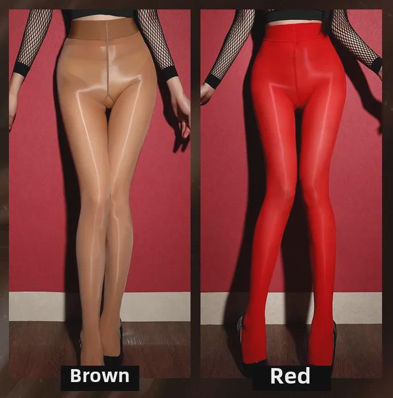 Manyan 8D Shiny High Waist Closed Crotch Sexy Pantyhose WZ7221