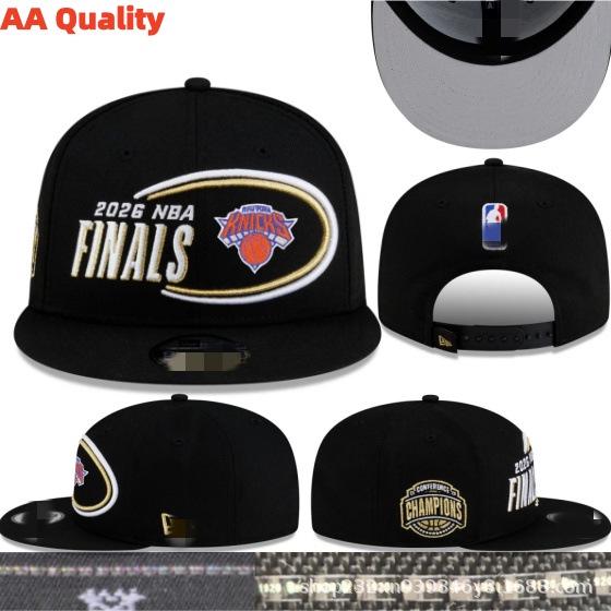 Berretto con visiera piatta New York Knicks Campioni NBA 2026