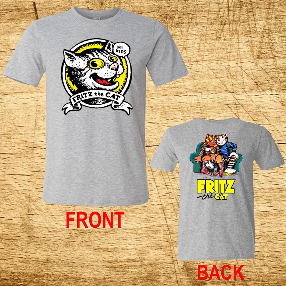 Men s and Women s T-shirts Fritz The Cat Cartoon XXXXL