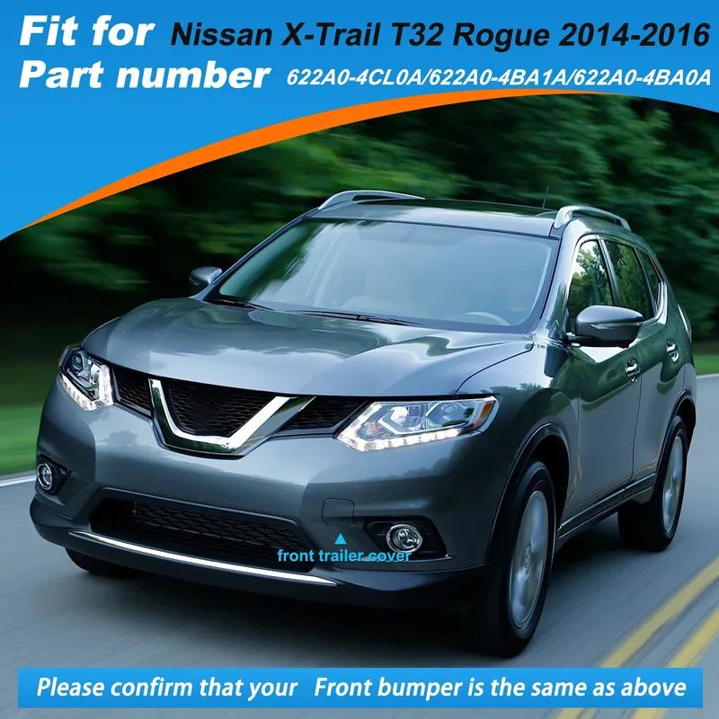 Stoßfänger vorne Abschlepphaken Abdeckkappe Abschleppöse Für Nissan Rogue X-Trail T32 Zubehör 2014 2015 2016 622A0-4CL0A 622A0-4BA1A