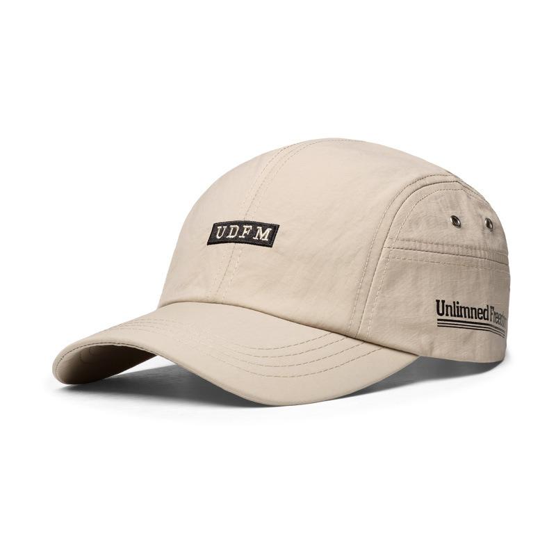 Quick-drying Waterproof Baseball Cap Men's Spring and Summer Outdoor Mountaineering Soft Top Thin Cap Breathable Sunscreen Visor