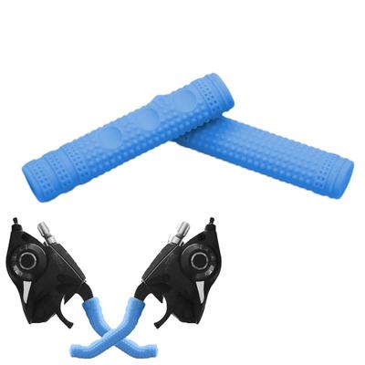 Brake Lever Cover,Bicycle Flat Anti-Slip Brake Handle Mountain Bike Brake Handle Protective Cover Silicone