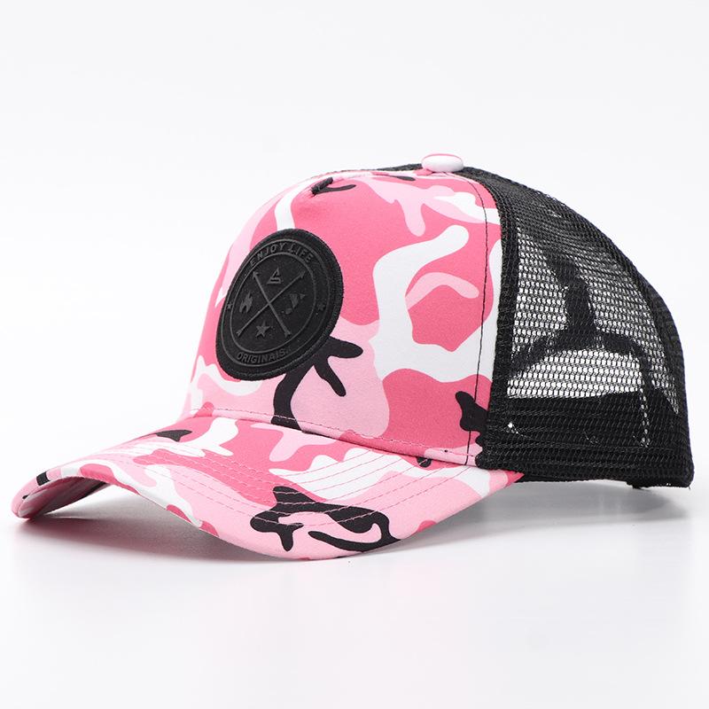 Nuovo berretto unisex di alta qualità in rete, moda casual, multicolore, in cotone, da baseball, per donne e uomini, stile semplice estivo