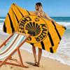 Kaizer Chiefs Print Beach Towel, Large Soft Quick Dry Towel for Beach Camping Swimming