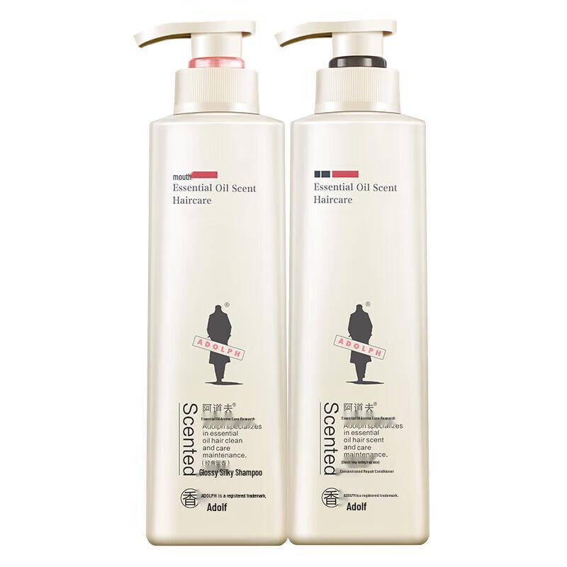 

Adolph Brightening & Silky Shampoo & Conditioner Set