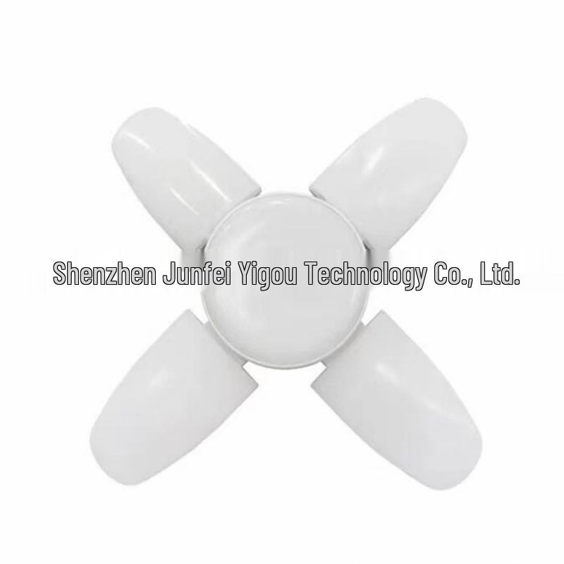 Foldable LED UFO Leaf Light Bulb - E27 28W, Cross-Border Hot-Selling.