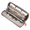 [HENLY COAT] Made in Italy cowhide Anaconda Diamantina ladies round zipper long wallet wallet money luck up feng shui money luck wallet present for