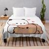 Bubu Dudu Throw Blanket Multi Purpose Soft Warm Blanket for Home Travel