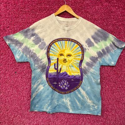 Kansas Carry on Wayward Son Paesaggio Desertico Roccia Tie Dye
