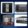 Gemütlich XLR Löt Typ D XLR Buchse zu für Bühne Patch Bodenboxen 2er-Pack Durchgang, Stecker, Boxen, Panels, (Silber)