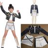 Korean POP Singer Band Team KPOP Cosplay Costume for Children Girls Carnival Party Halloween Christmas Dress Up Outfit